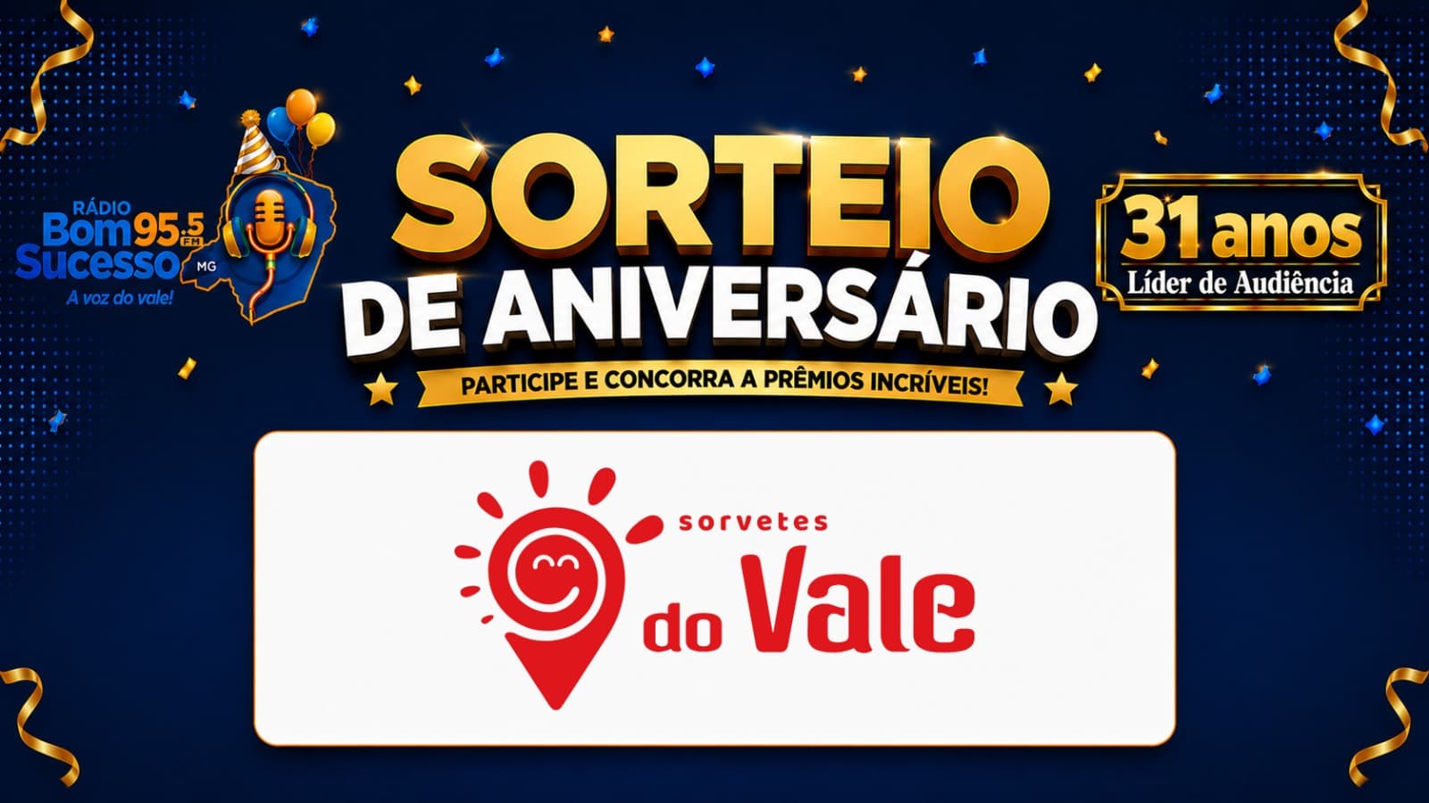 Sorteio 02 - Sorvetes do Vale